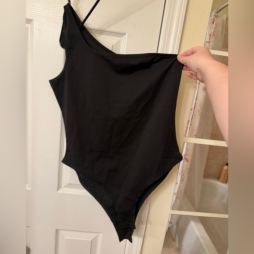 One shoulder SHEIN bodysuit